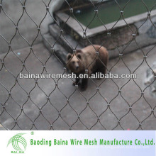 China Supply en acier inoxydable Wire Rope Mesh approprié pour le zoo